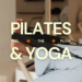 beige minimalist modern pilates yoga studio instagram post