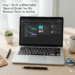 How to Build a Minimalist "Second Brain" in Notion A minimalist home office desk with a laptop showing a Notion dashboard, featuring a content calendar and client portal with a Canva integration.