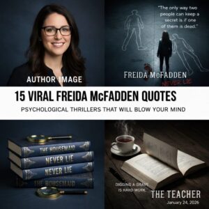 15 Viral Freida McFadden Quotes You Need to Read