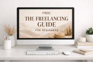 Free Freelancing Starter Guide for Beginners by Aruna Usha